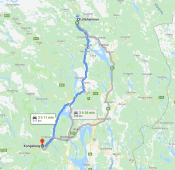 Lillehammer to Kongsberg